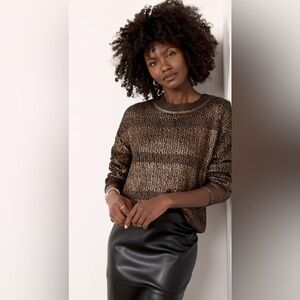 Evereve Atlas sweater in copper